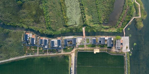 千树承建的零碳木结构展示中心、交报告厅圆满交付！