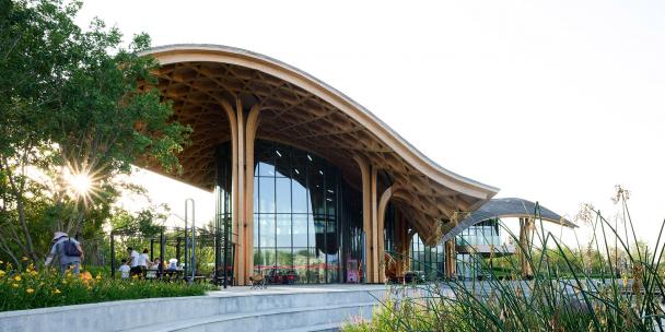 千树匠心筑就｜河北园博园木结构建筑圆满落成，惊艳启幕